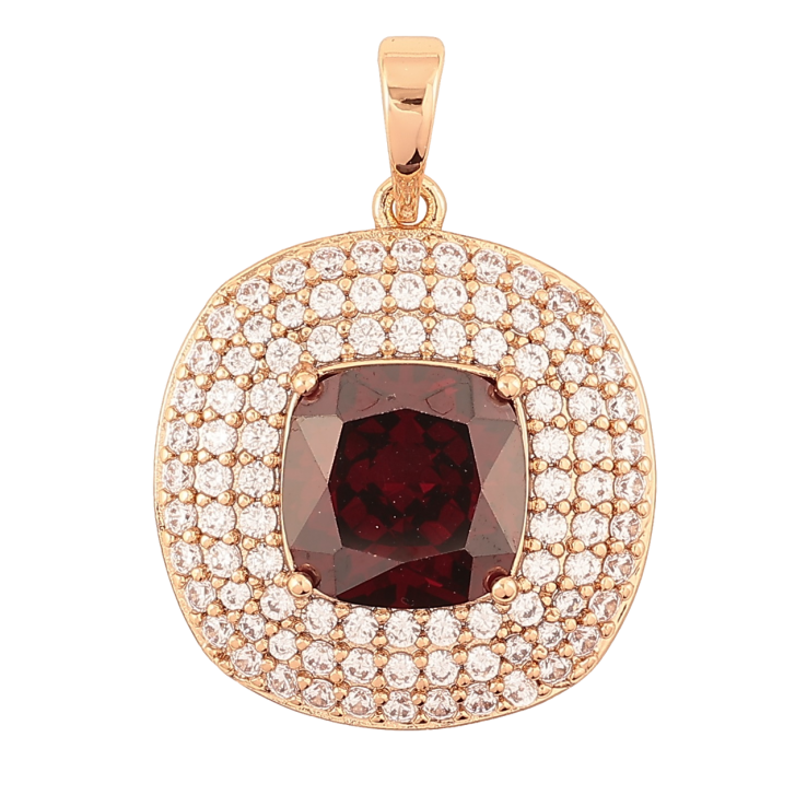 Кулон Xuping Позолота 18K «Інкрустація цирконієм з червоним фіанітом» для ланцюжка до 6мм фото №17 Кулон Xuping Позолота 18K «Інкрустація цирконієм з червоним фіанітом» для ланцюжка до 6мм фото №17