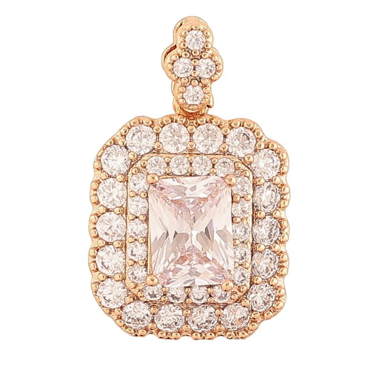 Кулон Xuping Позолота 18K «Інкрустація цирконієм» для ланцюжка до 2мм фото №19 Кулон Xuping Позолота 18K «Інкрустація цирконієм» для ланцюжка до 2мм фото №19