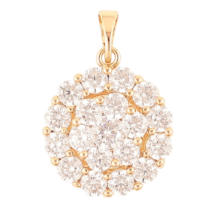 Кулон Xuping Позолота 18K «Інкрустація цирконієм» для ланцюжка до 5мм фото №18 Кулон Xuping Позолота 18K «Інкрустація цирконієм» для ланцюжка до 5мм фото №18