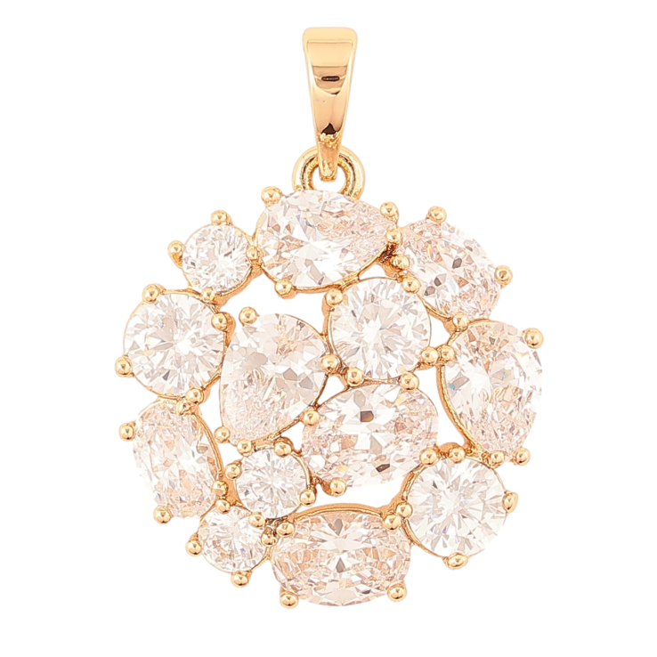 Кулон Xuping Позолота 18K «Інкрустація цирконієм» для ланцюжка до 6мм фото №15 Кулон Xuping Позолота 18K «Інкрустація цирконієм» для ланцюжка до 6мм фото №15