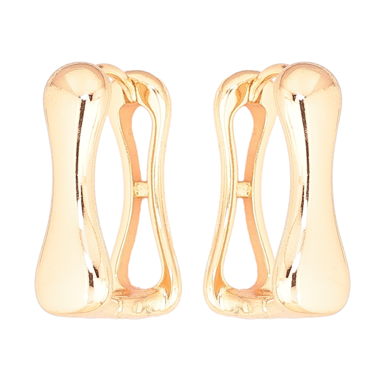 Серьги Xuping Позолота 18K колечки Фигурные фото №1 Серьги Xuping Позолота 18K колечки Фигурные фото №1