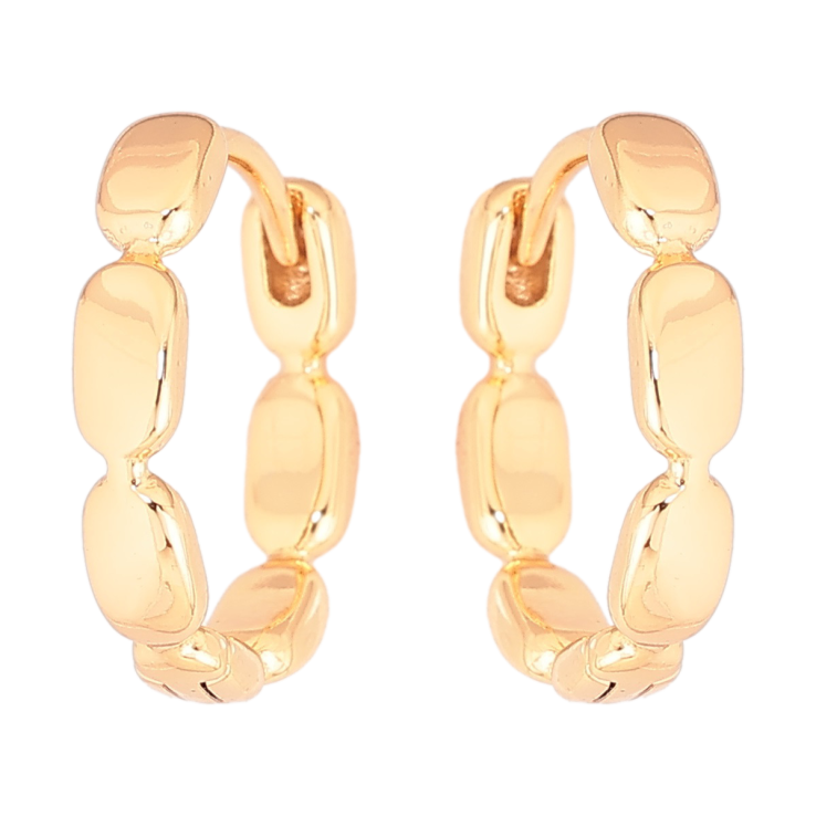 Серьги Xuping Позолота 18K колечки Декоративный узор фото №18