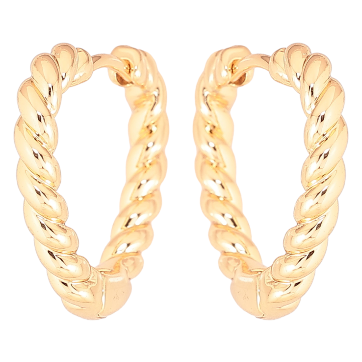 Серьги Xuping Позолота 18K колечки Декоративный узор фото №23