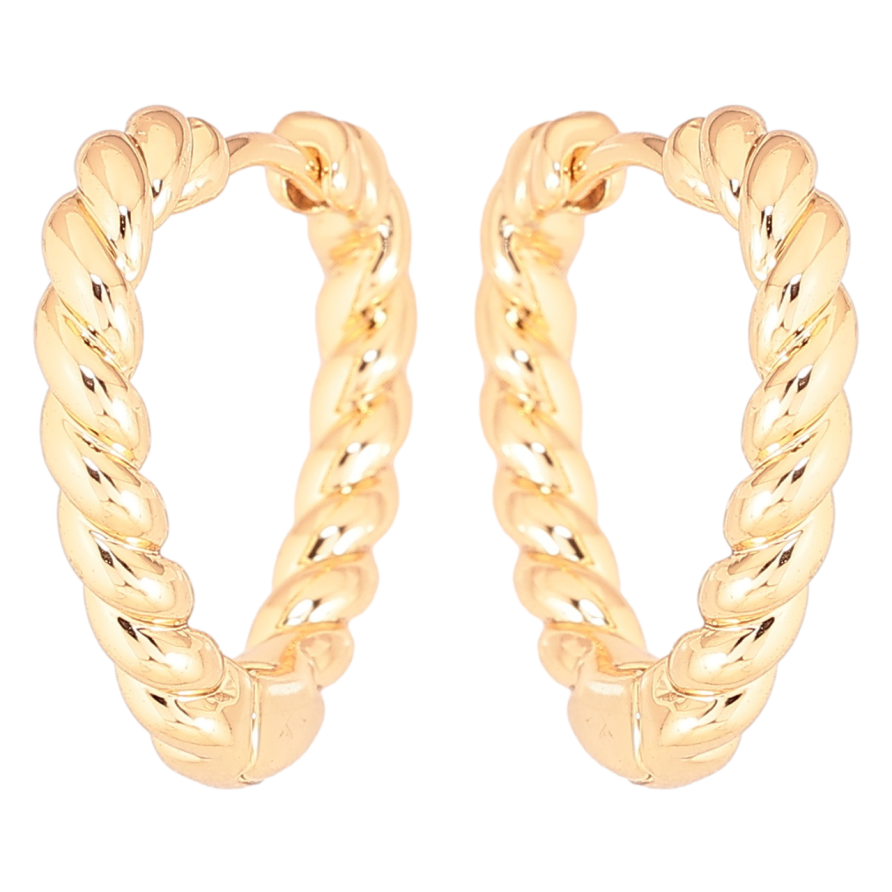 Серьги Xuping Позолота 18K колечки Декоративный узор фото №1