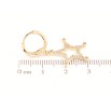 Серьги Xuping Позолота 18K подвески на колечках Звезды с цирконием фото №2 Серьги Xuping Позолота 18K подвески на колечках Звезды с цирконием фото №2