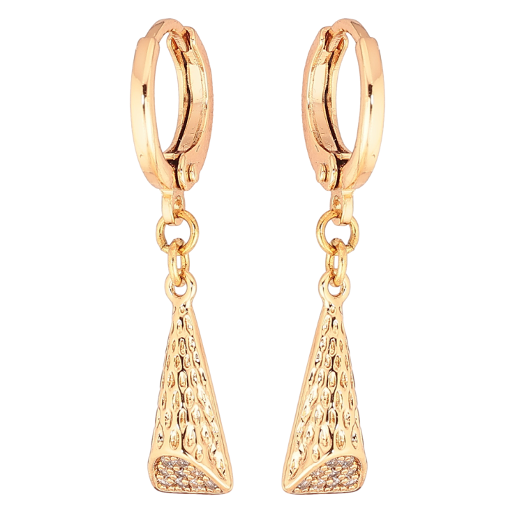 Серьги Xuping Позолота 18K подвески на колечках Декоративные подвески фото №12