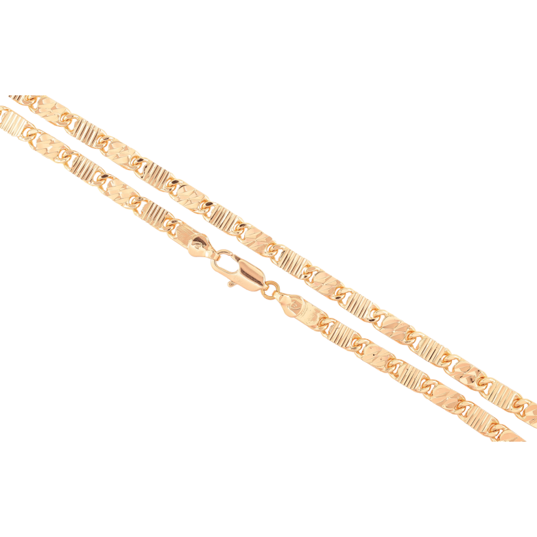 Ланцюжок Xuping M&L Колір 18К «Плетіння Морський ланцюг з візерунком» довжина 41см х 5.5мм фото №1