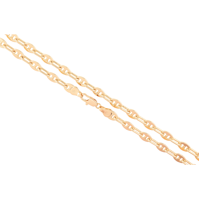 Цепочка Xuping M&L Цвет 18К Плетение Фантазийное длина 45см х 6мм фото №1