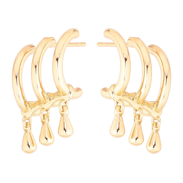 Сережки Xuping Позолота 18K пусети «Декоративні підвіски» фото №16