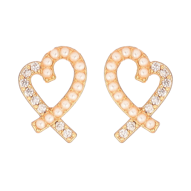 Сережки Xuping Позолота 18K пусети «Сердечка» фото №15 Сережки Xuping Позолота 18K пусети «Сердечка» фото №15