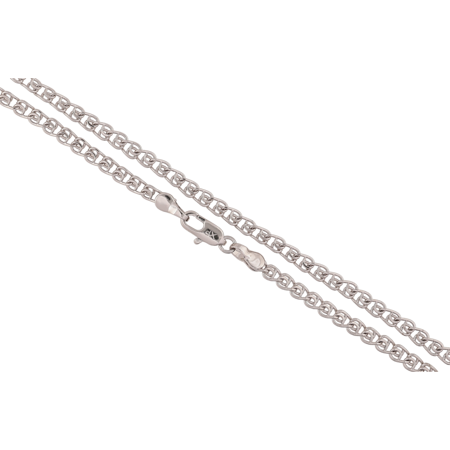 Цепочка Xuping Родий Плетение Лав длина 59см х 4мм фото №1