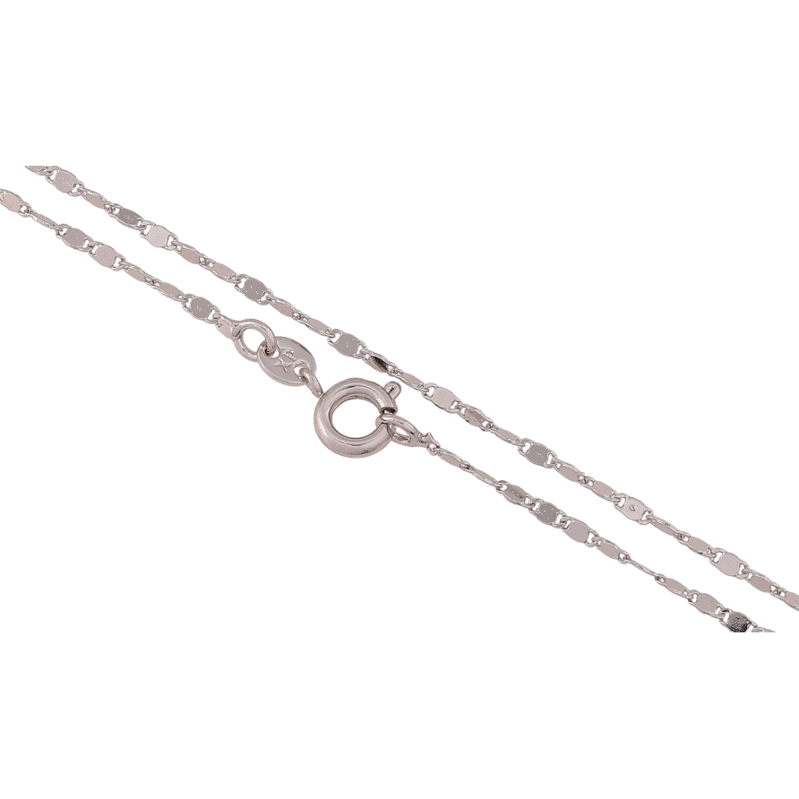 Ланцюжок Xuping Родій «Плетіння Морський ланцюг» довжина 59см х 2мм фото №1