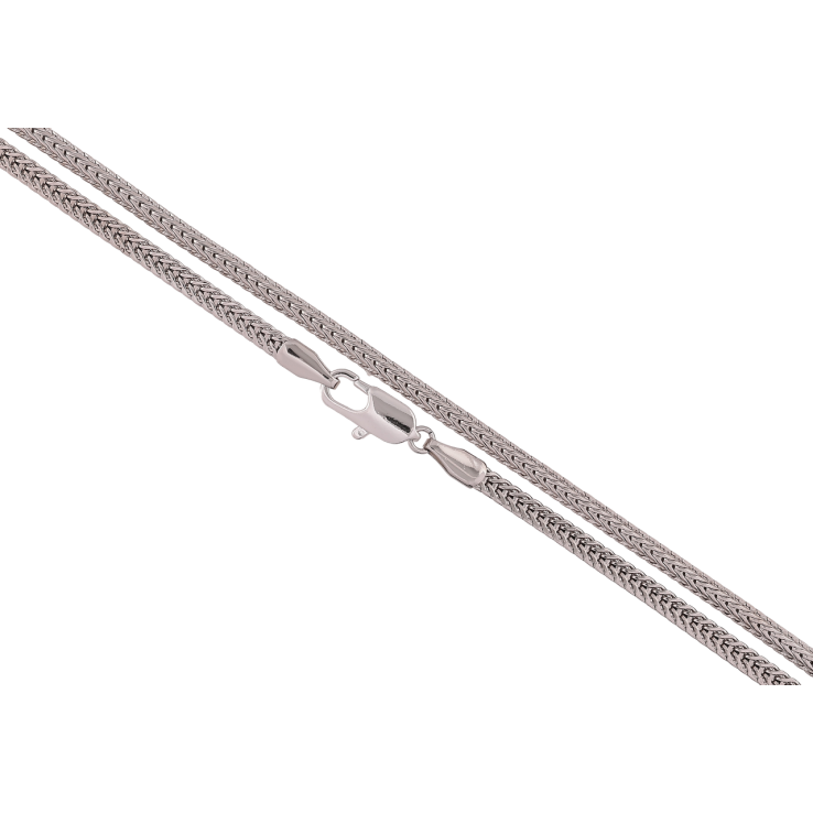 Ланцюжок Xuping Родій «Плетіння Колос» довжина 60см х 3мм фото №16