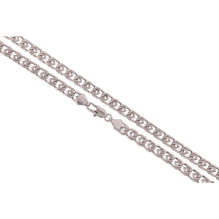 Цепочка Xuping Родий Плетение Лав длина 54см х 7мм фото №16 Цепочка Xuping Родий Плетение Лав длина 54см х 7мм фото №16