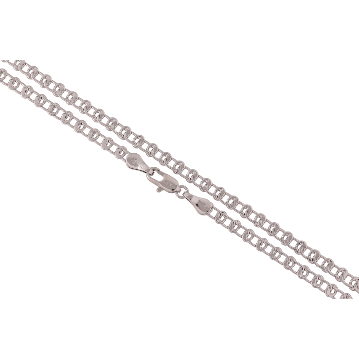 Цепочка Xuping Родий Плетение Узел длина 45см х 4мм фото №14 Цепочка Xuping Родий Плетение Узел длина 45см х 4мм фото №14