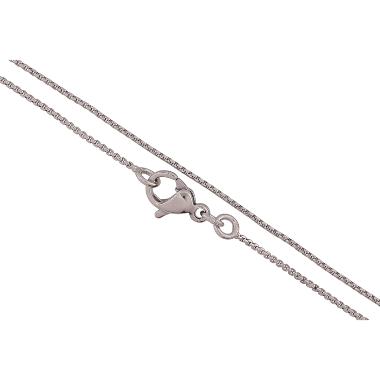 Цепочка Xuping Родий Плетение Венецианское длина 59см х 1мм фото №11