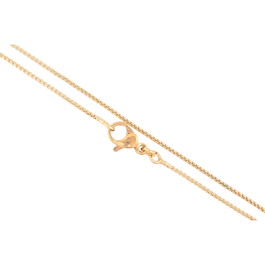 Цепочка Xuping Позолота 18K Плетение Венецианское длинна 50см х 1мм фото №1 Цепочка Xuping Позолота 18K Плетение Венецианское длинна 50см х 1мм фото №1