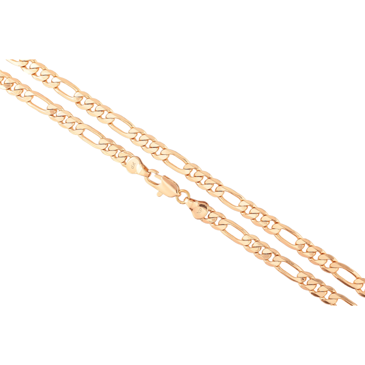 Цепочка Xuping Позолота 18K Плетение Фигаро длинна 49см х 6мм фото №21 Цепочка Xuping Позолота 18K Плетение Фигаро длинна 49см х 6мм фото №21