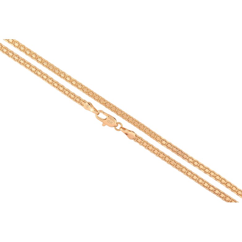 Цепочка Xuping Позолота 18K Плетение Итальянский Бисмарк длинна 50см х 3мм фото №1 Цепочка Xuping Позолота 18K Плетение Итальянский Бисмарк длинна 50см х 3мм фото №1
