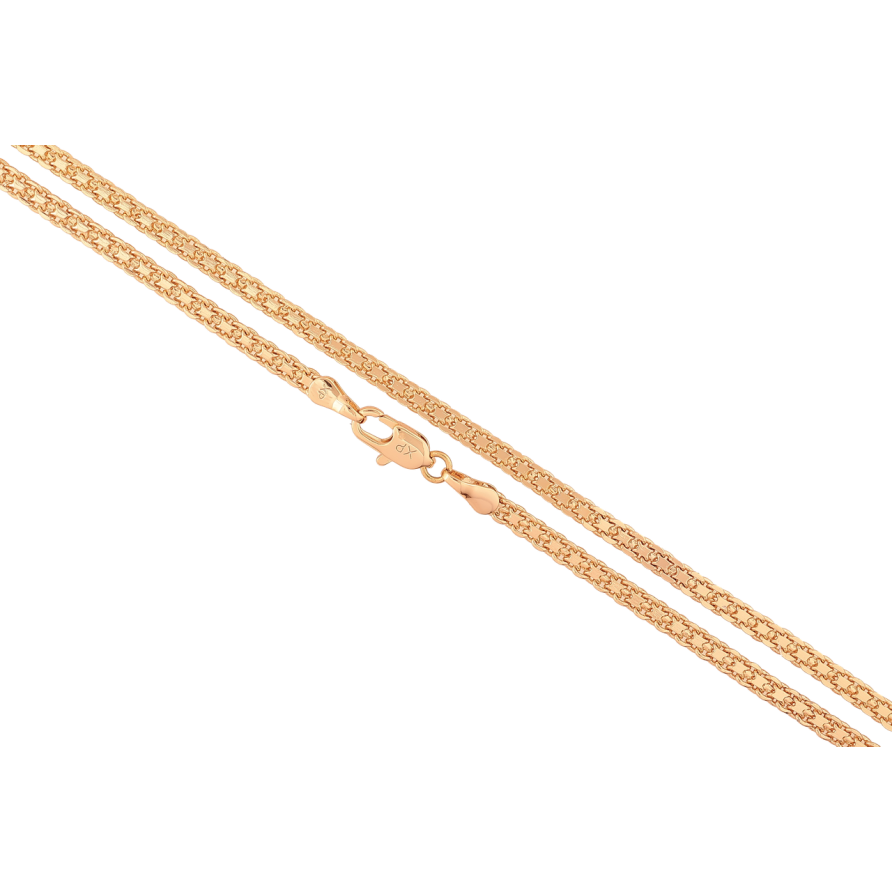 Цепочка Xuping Позолота 18K Плетение Итальянский Бисмарк длинна 50см х 3мм фото №1 Цепочка Xuping Позолота 18K Плетение Итальянский Бисмарк длинна 50см х 3мм фото №1