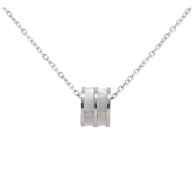 Кулон на цепочке Xuping ТТМ Stainless Steel цвет Родий Бусина с перламутровой вставкой длина 46-51см х 1мм фото №25 Кулон на цепочке Xuping ТТМ Stainless Steel цвет Родий Бусина с перламутровой вставкой длина 46-51см х 1мм фото №25