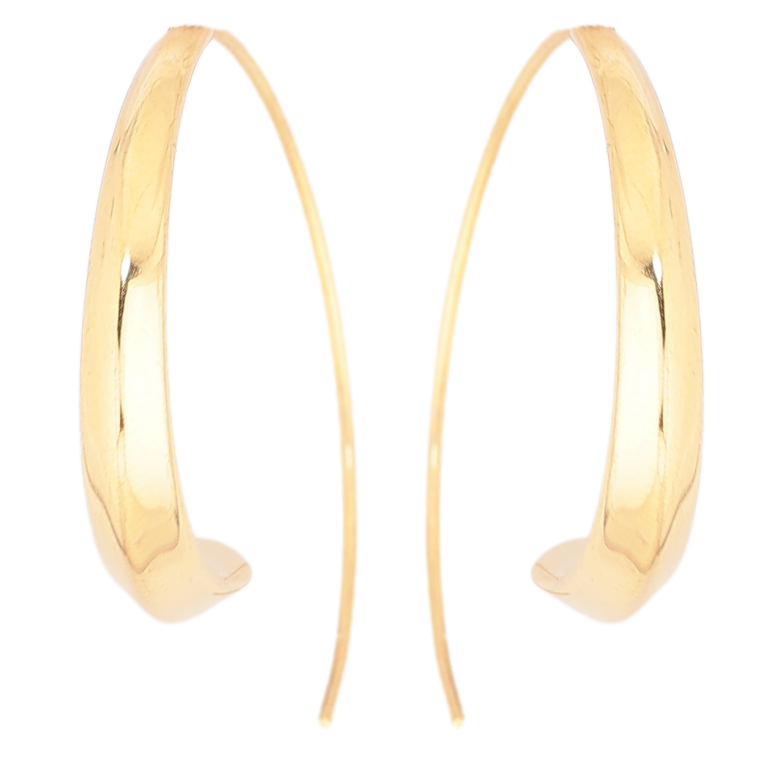 Сережки Xuping TTM Stainless Steel колір 14К французький замок «Декоративні» фото №1