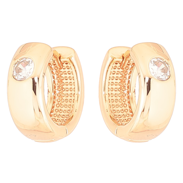 Сережки Xuping Позолота 18K колечка «Вставки кристалів» фото №24 Сережки Xuping Позолота 18K колечка «Вставки кристалів» фото №24
