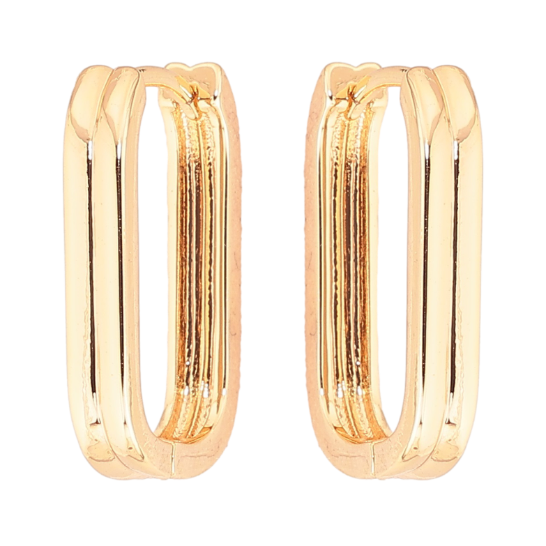 Серьги Xuping Позолота 18K колечки Декоративный узор фото №1 Серьги Xuping Позолота 18K колечки Декоративный узор фото №1