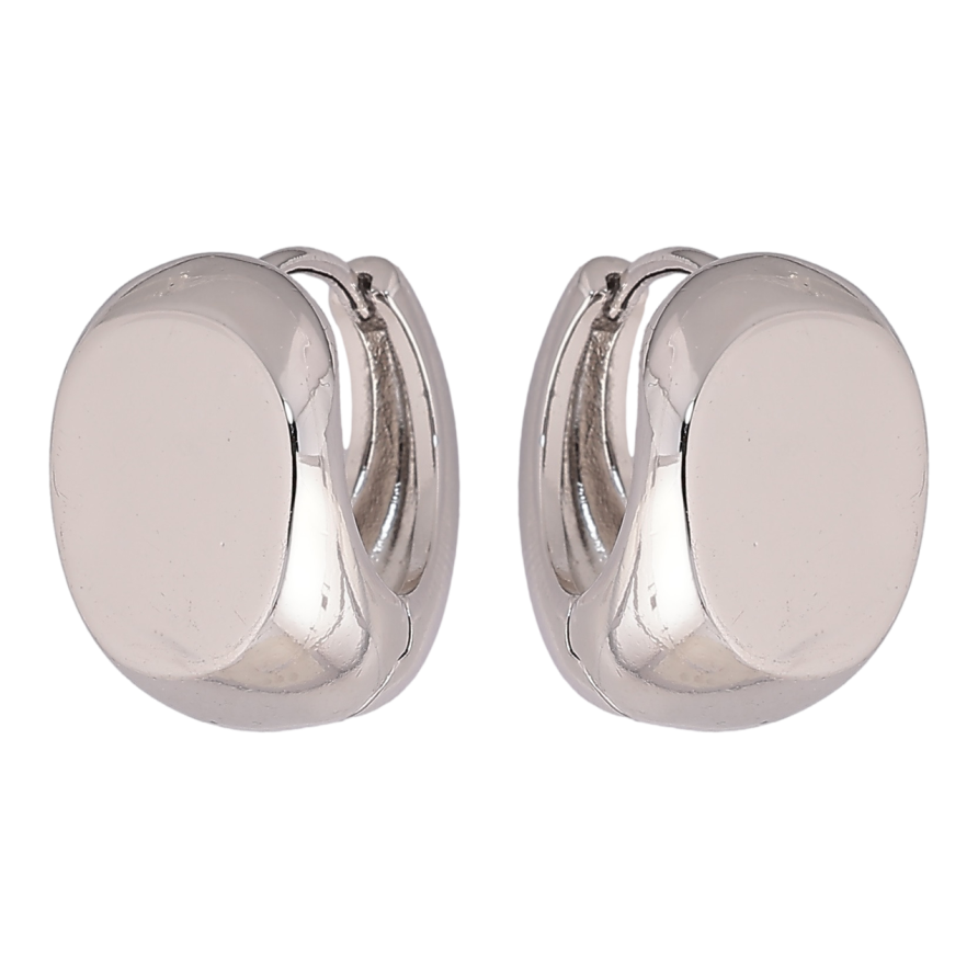 Сережки Xuping Родій колечка «Декоративні» фото №1 Сережки Xuping Родій колечка «Декоративні» фото №1