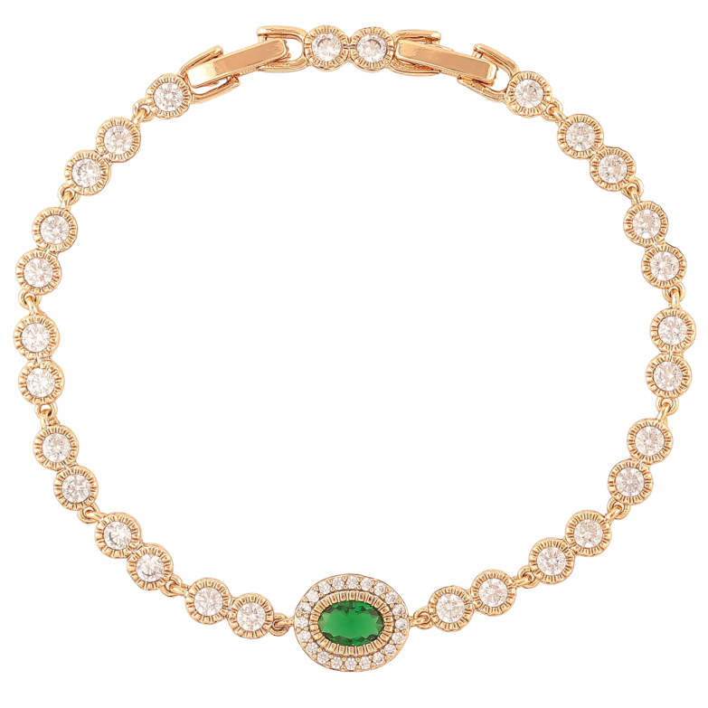 Браслет Xuping Позолота 18K Инкрустация кристаллами длина с доп.замком 17.5,19.5см х 4-9мм фото №1 Браслет Xuping Позолота 18K Инкрустация кристаллами длина с доп.замком 17.5,19.5см х 4-9мм фото №1