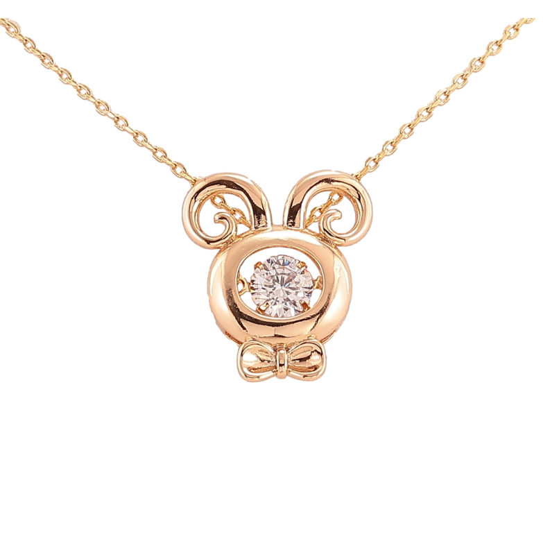 Подвеска на цепочке Xuping Позолота 18K Овен длинна 42-45см х 1мм фото №4 Подвеска на цепочке Xuping Позолота 18K Овен длинна 42-45см х 1мм фото №4