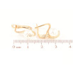 Серьги Xuping Позолота 18K английский замок Жемчужины на дужках фото №2 Серьги Xuping Позолота 18K английский замок Жемчужины на дужках фото №2