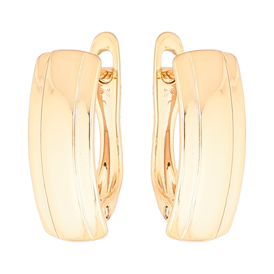 Серьги Xuping Позолота 18K английский замок Декоративные фото №1