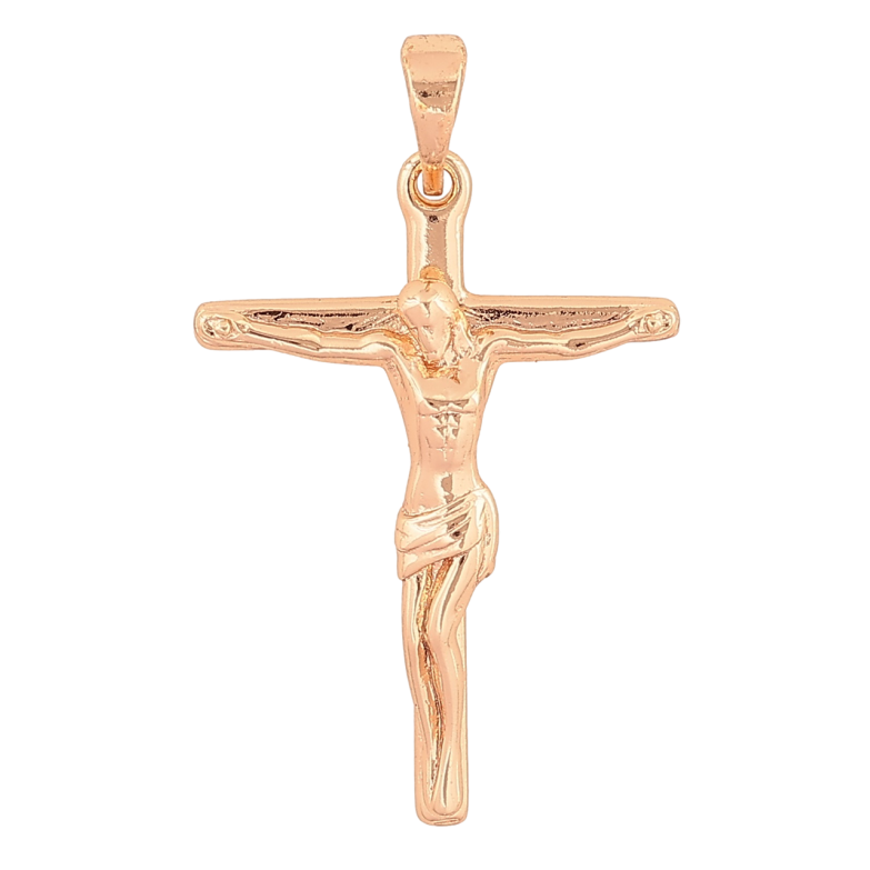 Кулон Xuping M&L Цвет 18K Крест с Распятием для цепочки до 5мм фото №1