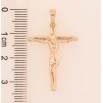 Кулон Xuping M&L Цвет 18K Крест с Распятием для цепочки до 5мм фото №2