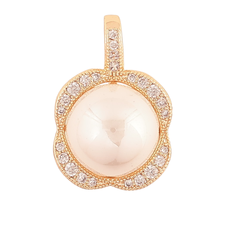 Кулон Xuping M&L Колір 18K Перлинна квітка» для ланцюжка до 4 мм фото №24 Кулон Xuping M&L Колір 18K Перлинна квітка» для ланцюжка до 4 мм фото №24