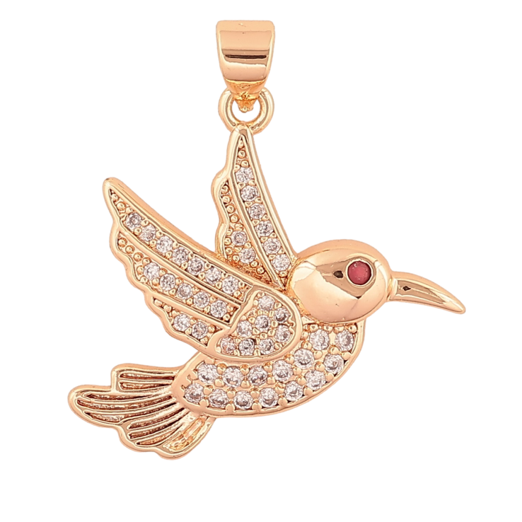 Кулон Xuping M&L Колір 18K Пташка» для ланцюжка до 4 мм фото №23 Кулон Xuping M&L Колір 18K Пташка» для ланцюжка до 4 мм фото №23