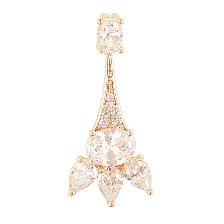 Кулон Xuping M&L Колір 18K Кришталева підвіска» для ланцюжка до 2мм фото №11 Кулон Xuping M&L Колір 18K Кришталева підвіска» для ланцюжка до 2мм фото №11