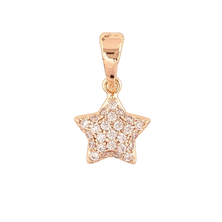 Кулон Xuping M&L Цвет 18K Звездочка с кристаллами для цепочки до 5мм фото №10