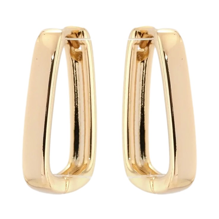 Сережки Xuping Позолота 18K колечка Класика фото №16 Сережки Xuping Позолота 18K колечка Класика фото №16