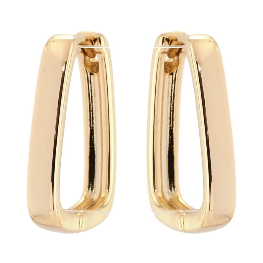 Сережки Xuping Позолота 18K колечка Класика фото №1 Сережки Xuping Позолота 18K колечка Класика фото №1