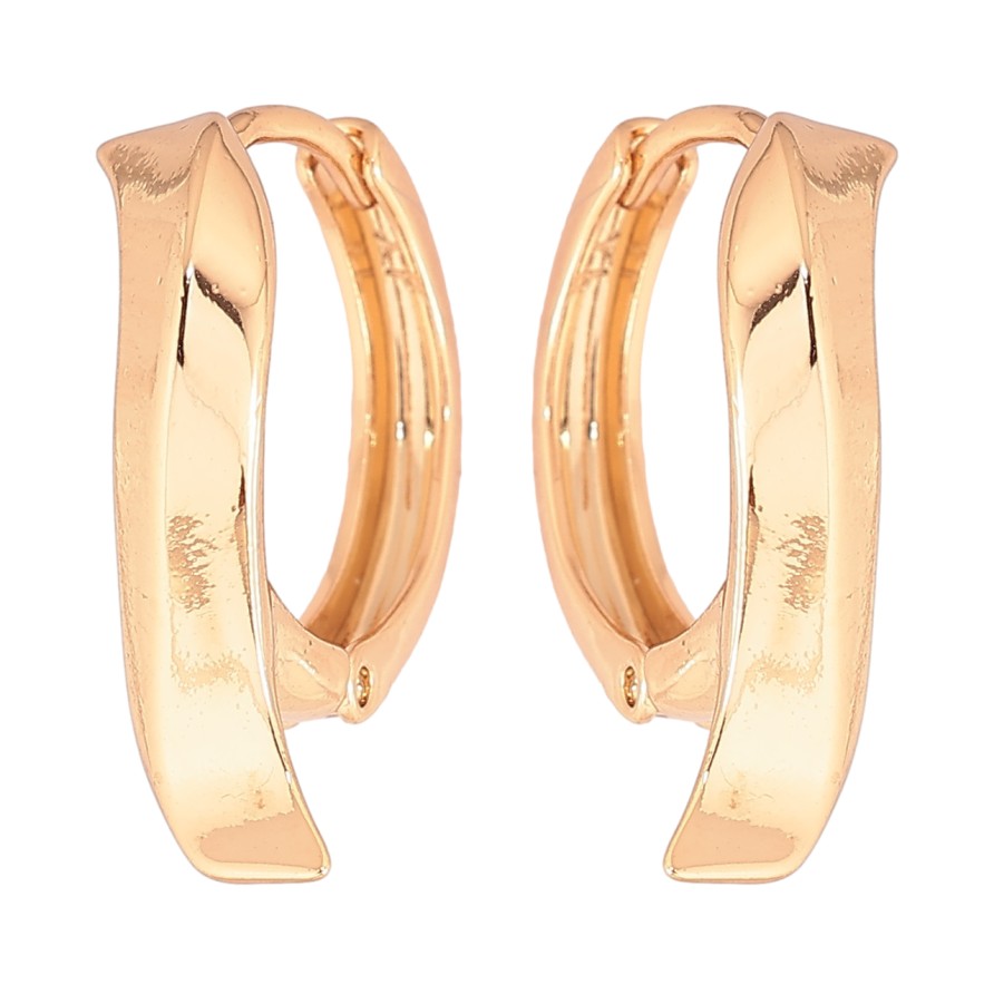 Сережки Xuping Позолота 18K колечка Декоративний візерунок» фото №1 Сережки Xuping Позолота 18K колечка Декоративний візерунок» фото №1