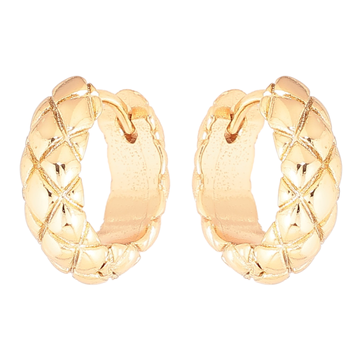 Серьги Xuping Позолота 18K колечки Декоративный узор фото №25 Серьги Xuping Позолота 18K колечки Декоративный узор фото №25