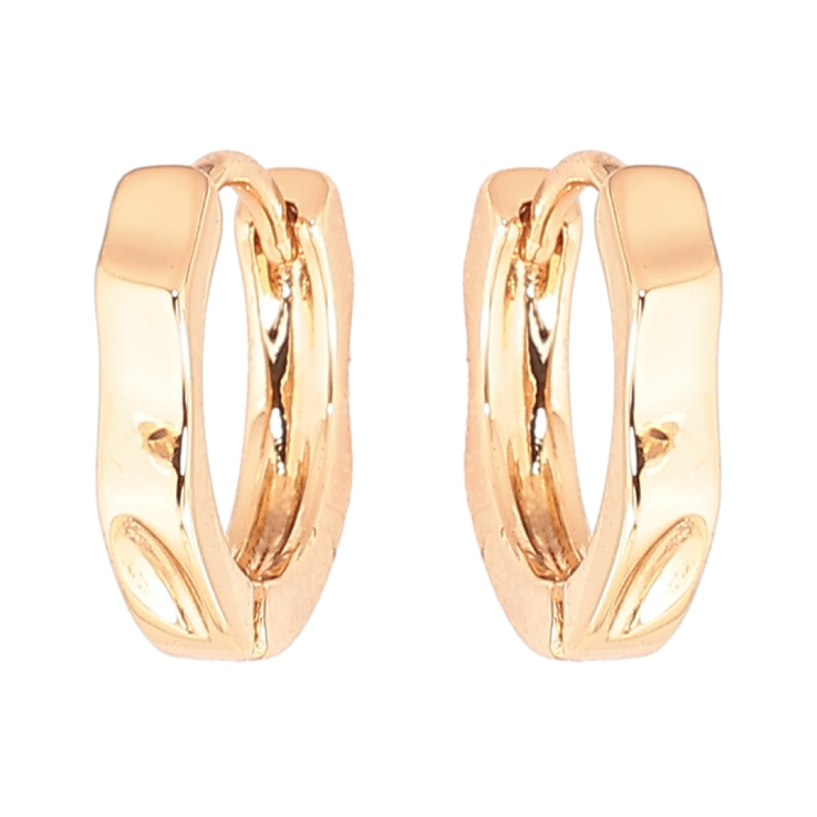 Сережки Xuping Позолота 18K колечка «Декоративний візерунок» фото №13