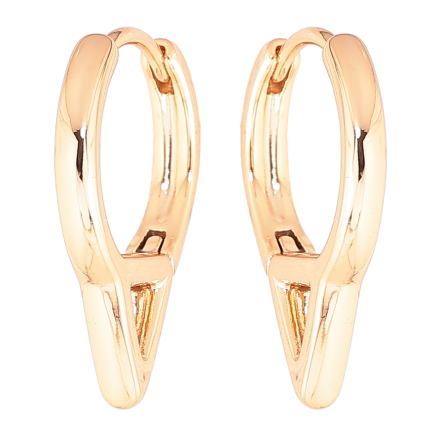 Сережки Xuping Позолота 18K колечка «Декоративні» фото №1