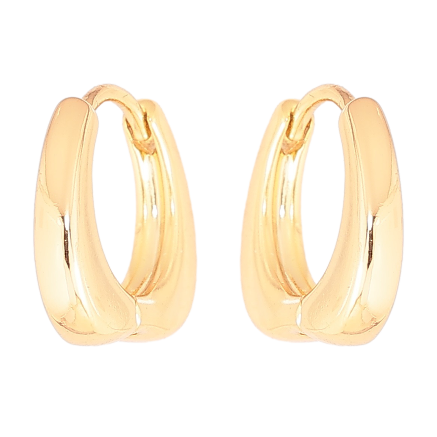 Сережки Xuping Позолота 18K колечка «Декоративні» фото №1