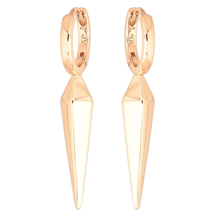 Сережки Xuping Позолота 18K колечка «Стріли» фото №12 Сережки Xuping Позолота 18K колечка «Стріли» фото №12