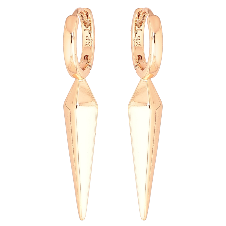 Сережки Xuping Позолота 18K колечка «Стріли» фото №1
