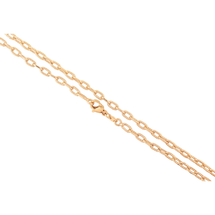 Цепочка Xuping Позолота 18K Плетение Якорное длинна 46см х 3мм фото №19 Цепочка Xuping Позолота 18K Плетение Якорное длинна 46см х 3мм фото №19