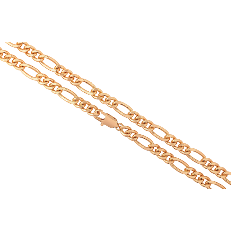 Цепочка Xuping Позолота 18K Плетение Фигаро длинна 49см х 6-7мм фото №22 Цепочка Xuping Позолота 18K Плетение Фигаро длинна 49см х 6-7мм фото №22